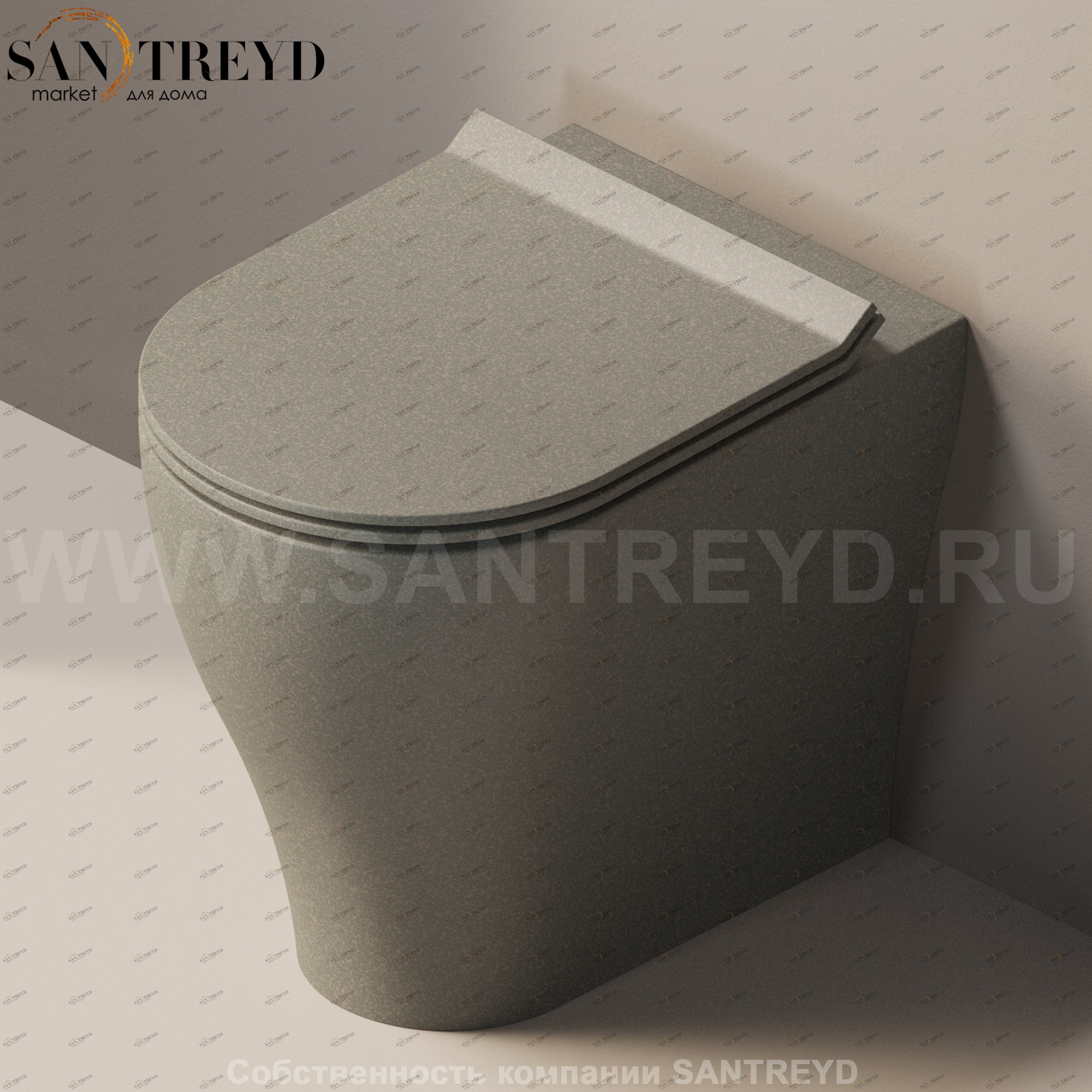 AP117RG7037 Приставной унитаз напольный Белый Ceramica Flaminia App Италия