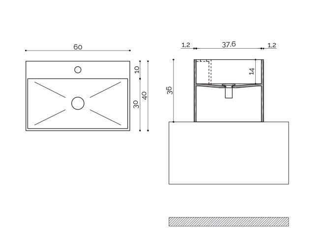 Столешница из Corian® Acquapazza Corian ® elements ARCH-00097064 - Вид №4