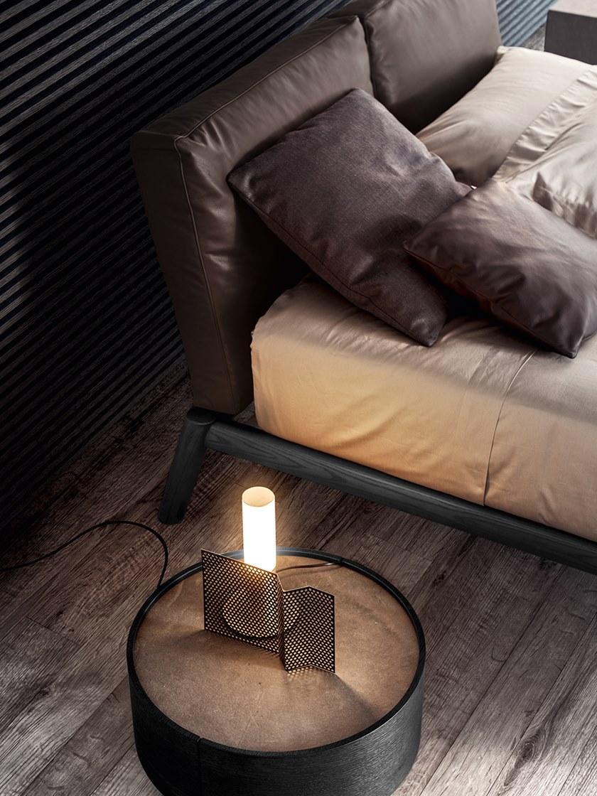 PIANCA Двуспальная кровать из ясеня с мягким изголовьем sun-id-1358730 - Вид №3