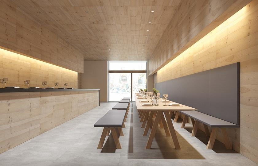 Viccarbe Прямоугольный стол из дуба Trestle sun-id-1436958 - Вид №10