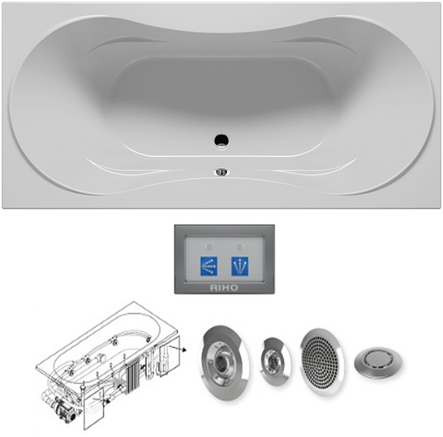 BA5800500000000_top1 Ванна Riho Supreme Santreyd - Вид №3