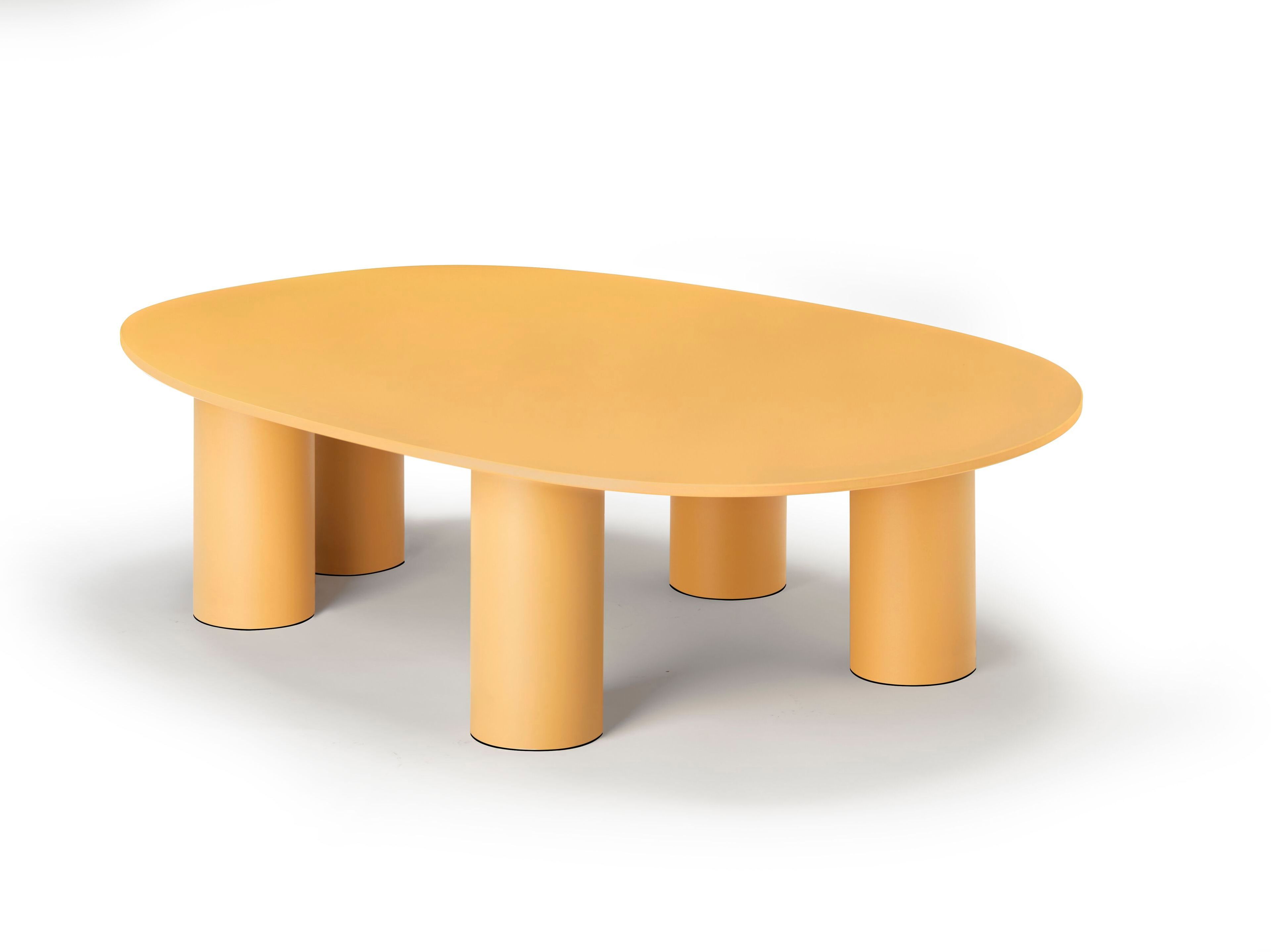 Журнальный столик из ламината с алюминиевыми ножками S-CAB Hyppo ARCH-00142846 - Вид №2