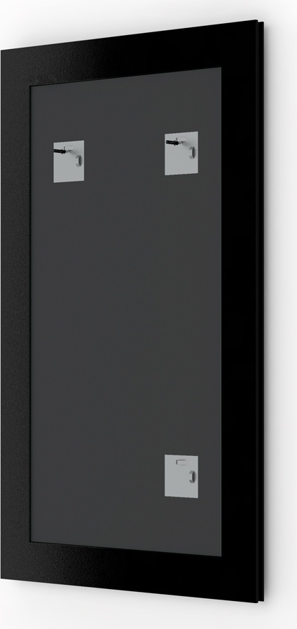 BY 1097 Зеркало в багетной раме - бусы золотые 46 mm EVOFORM Definite - Вид №1