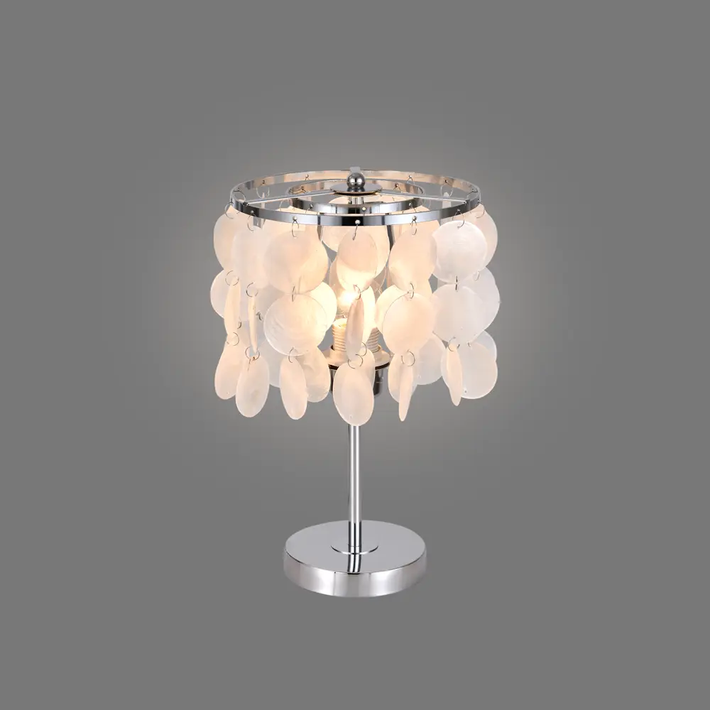 Настольная лампа ESCADA Nerita в стиле модерн с хромированным основанием 89439860 STLM-1579317