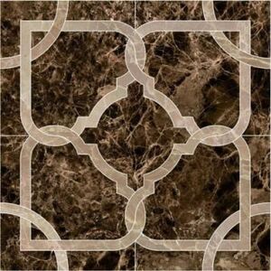 Декор K-42/LR/d06-cut Eterna Brown 78x78