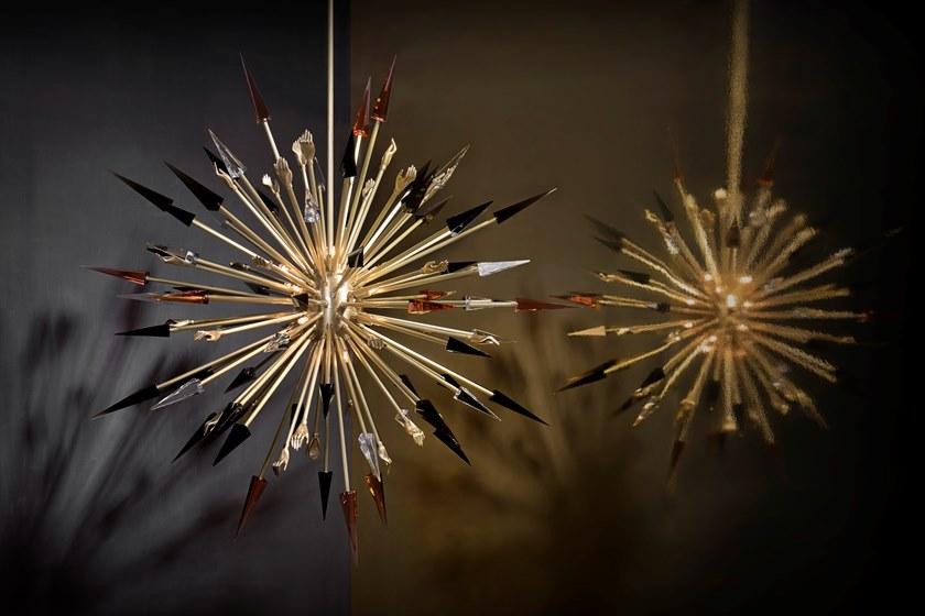 KOKET Подвесной светильник прямого и отраженного света из латуни sun-id-1372600 - Вид №6