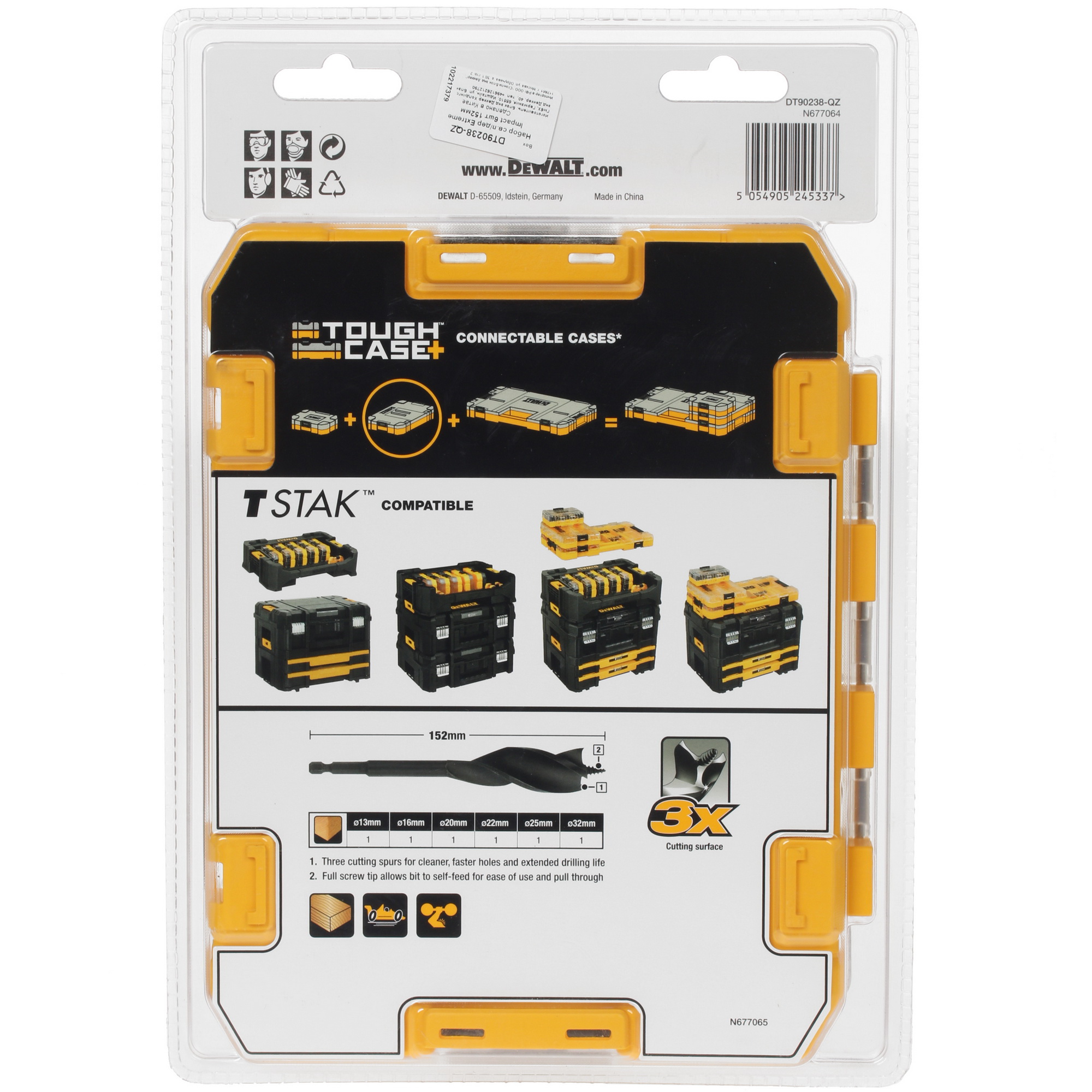 Набор сверл DeWalt DT90238 5303215 STDN-0096853 - Вид №1