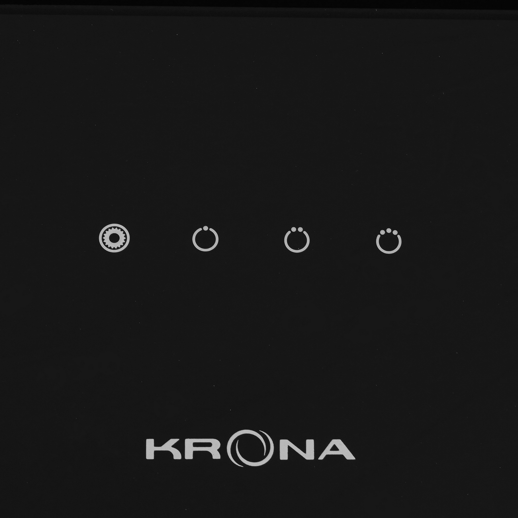 1689172 Вытяжка наклонная KRONA IRMA 600 черный/серебристый STDN-0142100 - Вид №4