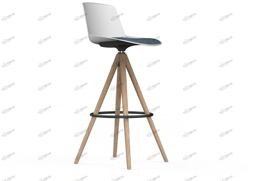 ACTIU Высокий табурет со встроенной подушкой Noom sun-id-1387554