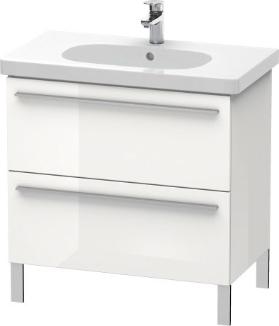 XL651604949 X-Large Тумбочка напольная Графит матовый, декор Duravit - Вид №2