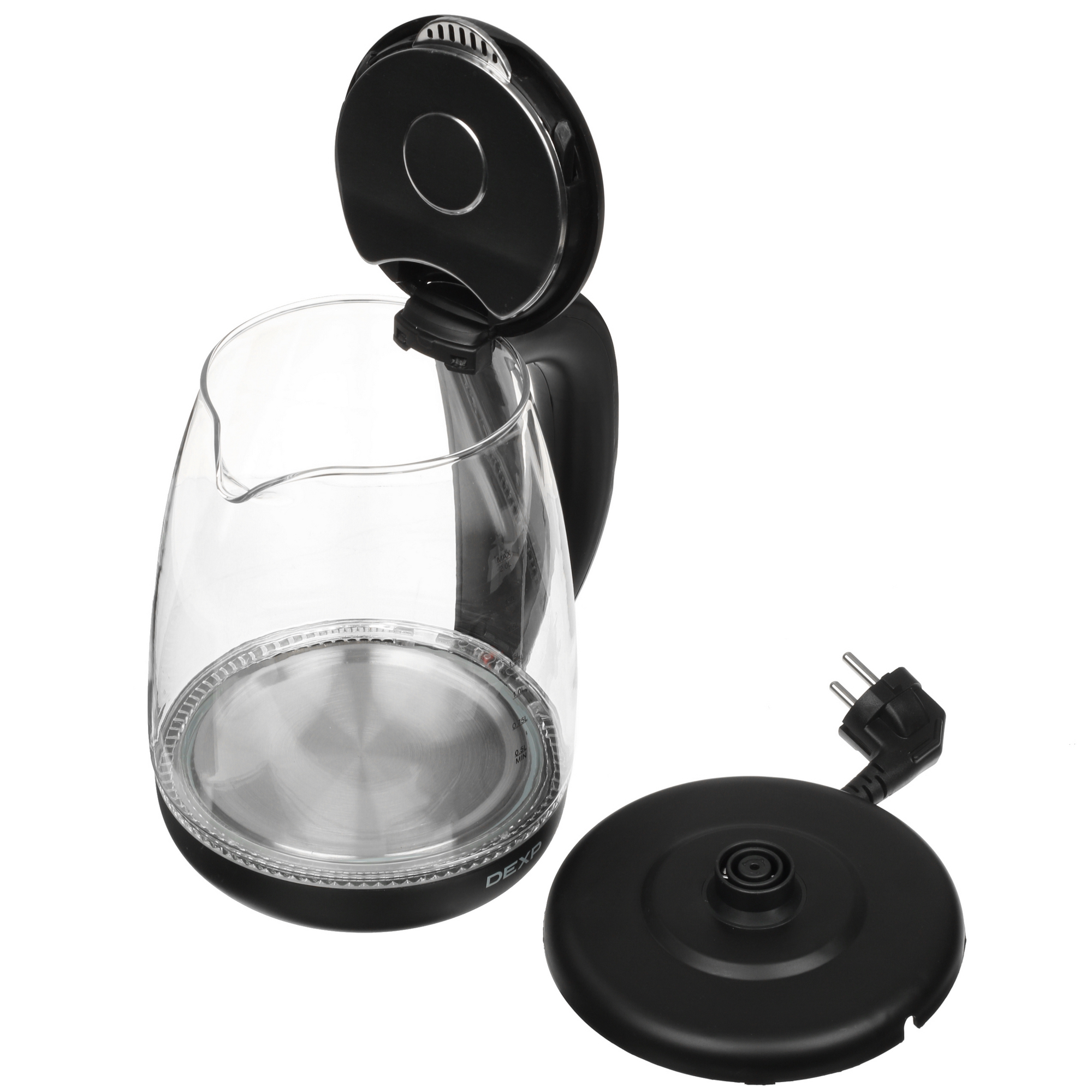 5078672 Электрочайник DEXP GP2000 черный STDN-0001062 - Вид №3