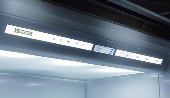 Sub-Zero Встраиваемый холодильник из нержавеющей стали с морозильной камерой класса а +  Icbbi-36s/s/th  - Вид №4
