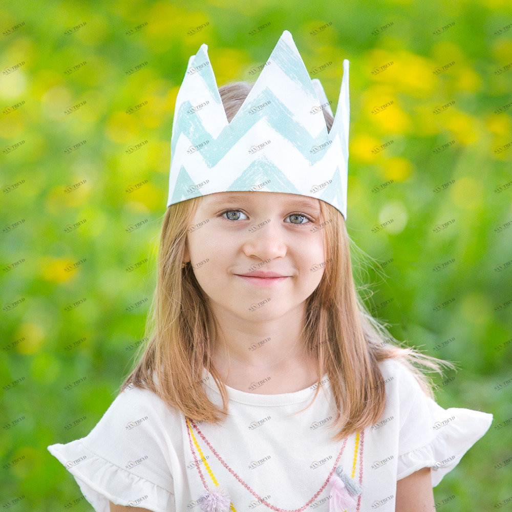 Детская корона Mint Zigzag VAMVIGVAM MINT ZIGZAG 281513 Голубой Santreyd 