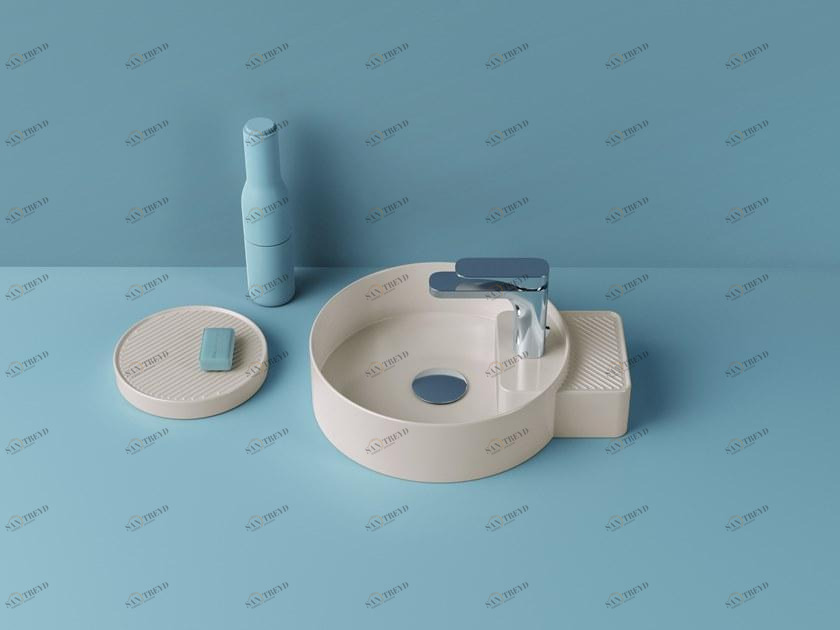 Накладная раковина на столешницу  овальная ArtCeram Cartesio sun-id-1367795