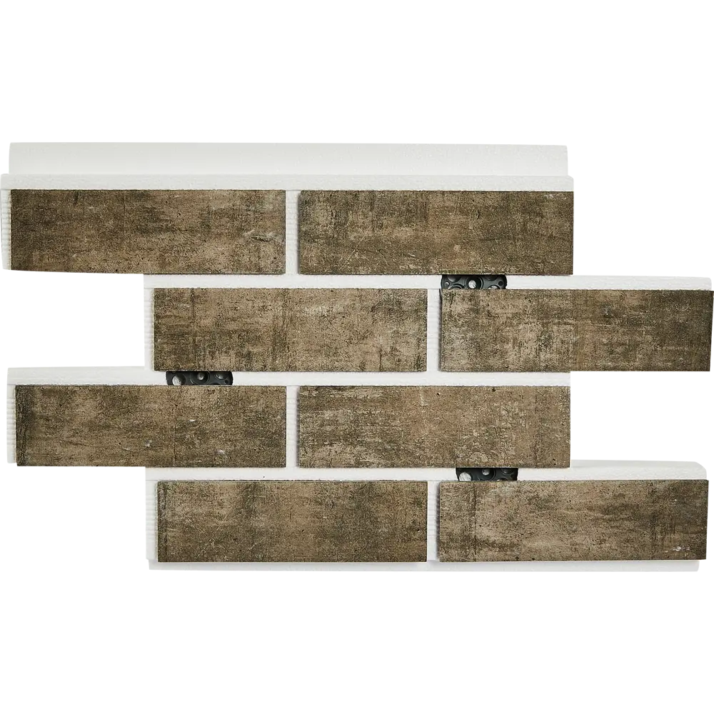 Термопанель добор Мосстрой-31 Brick Wall натурал 65.6x41x5 см STLM-2052905