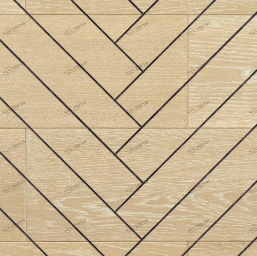 Паркет Ёлка TarWood Country Ваниль Елка Дуб Рустик брашированная, гладкая (Брашированная, Гладкая) 600х100 мм 4100200027