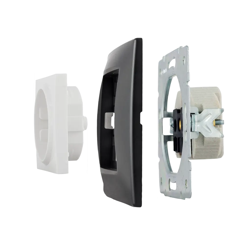 Рамка Legrand Etika на 3 поста в антрацитовом исполнении 17367917 STLM-0008060 - Вид №3