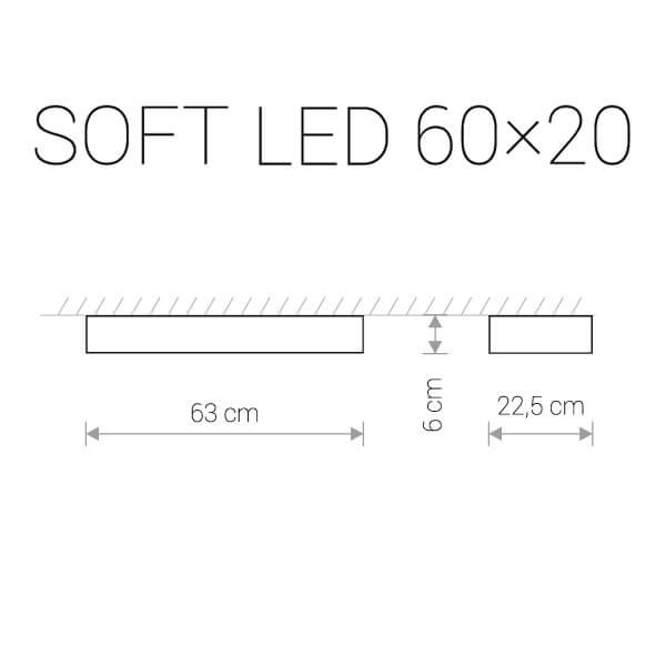 Потолочный светильник светодиодный черный Soft 9532 NOWODVORSKI SOFT LED 00-3890477 Черный  - Вид №1
