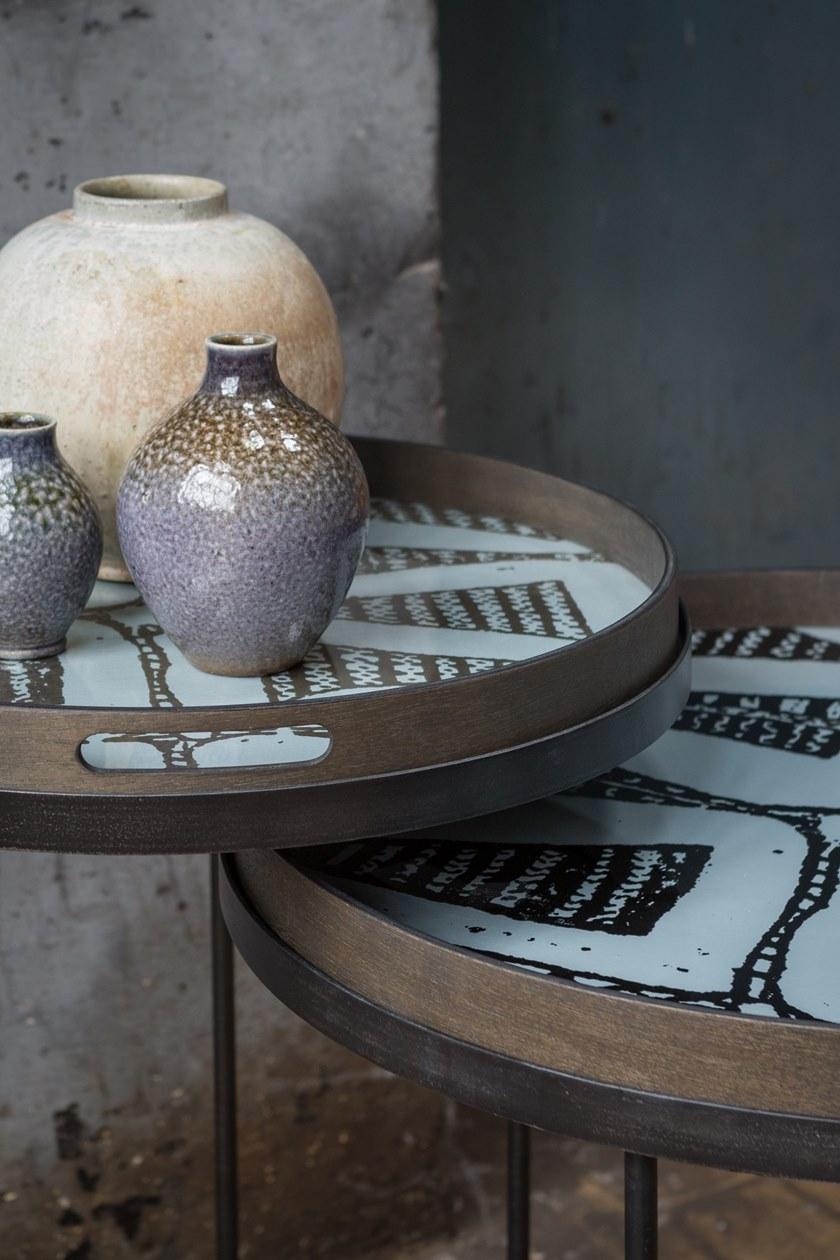 Ethnicraft Круглый рабочий стол из дерева  20721  - Вид №3