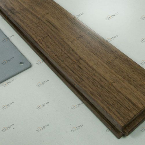Штучный паркет Magestik floor Лак С Фасками Орех американский Селект (Гладкая) 350х70 мм MGK Magestic floor 2600500081