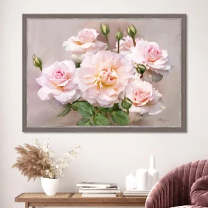 92707479 Картина в раме GRAFIS-ART "Розы Флорибунда" 70/100 см, GRAF 20029/2 STLM-0830979