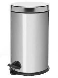 Вёдра с педалью и крышкой Cassiopea 8L Chrome NAVAKO