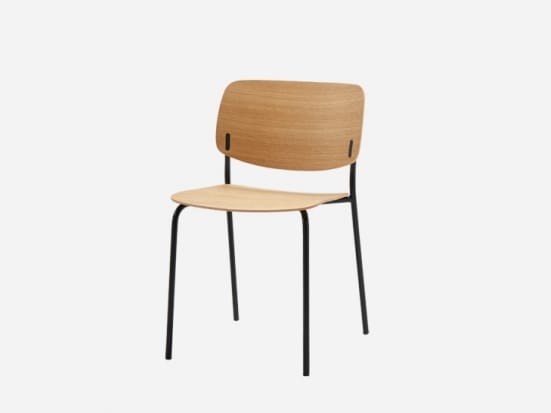 Штабелируемый стул из дуба INCLASS Эрин Вуд ARCH-00147365