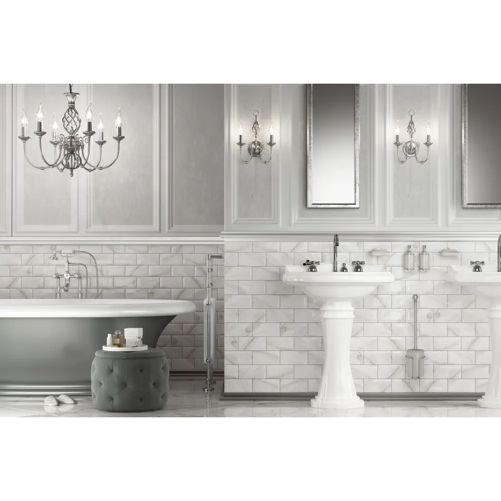 ARTENS Roissy - Белая мраморная плитка для элегантного интерьера 86844284 STLM-0943560 - Вид №4