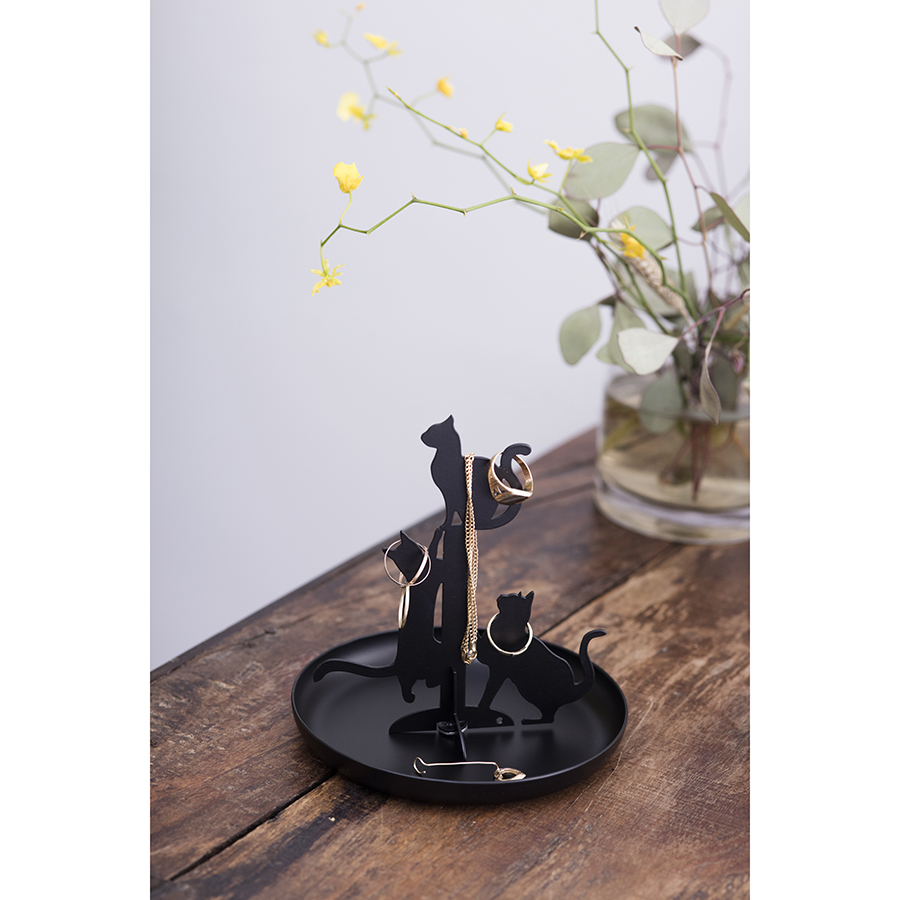 JK14 Держатель для украшений cat Kikkerland  - Вид №1
