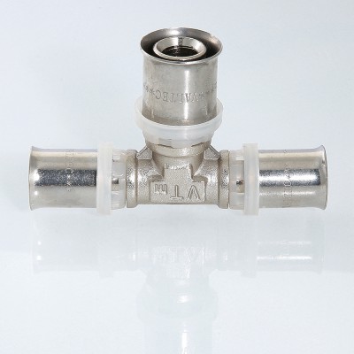 VTm.231.N.322026 Пресс-фитинг – тройник Valtec 32 х 20 х 26 мм  - Вид №4