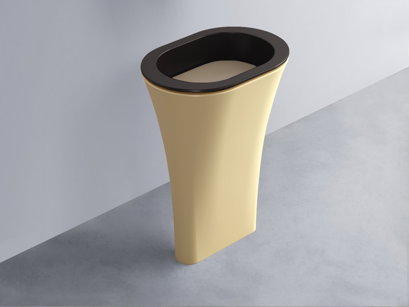 AMLA65-LV+AMPILO-AN+AMCOLO-CN Раковина Amedeo Ovale отдельностоящая cielo Enjoy + Amedeo Ceramica Cielo