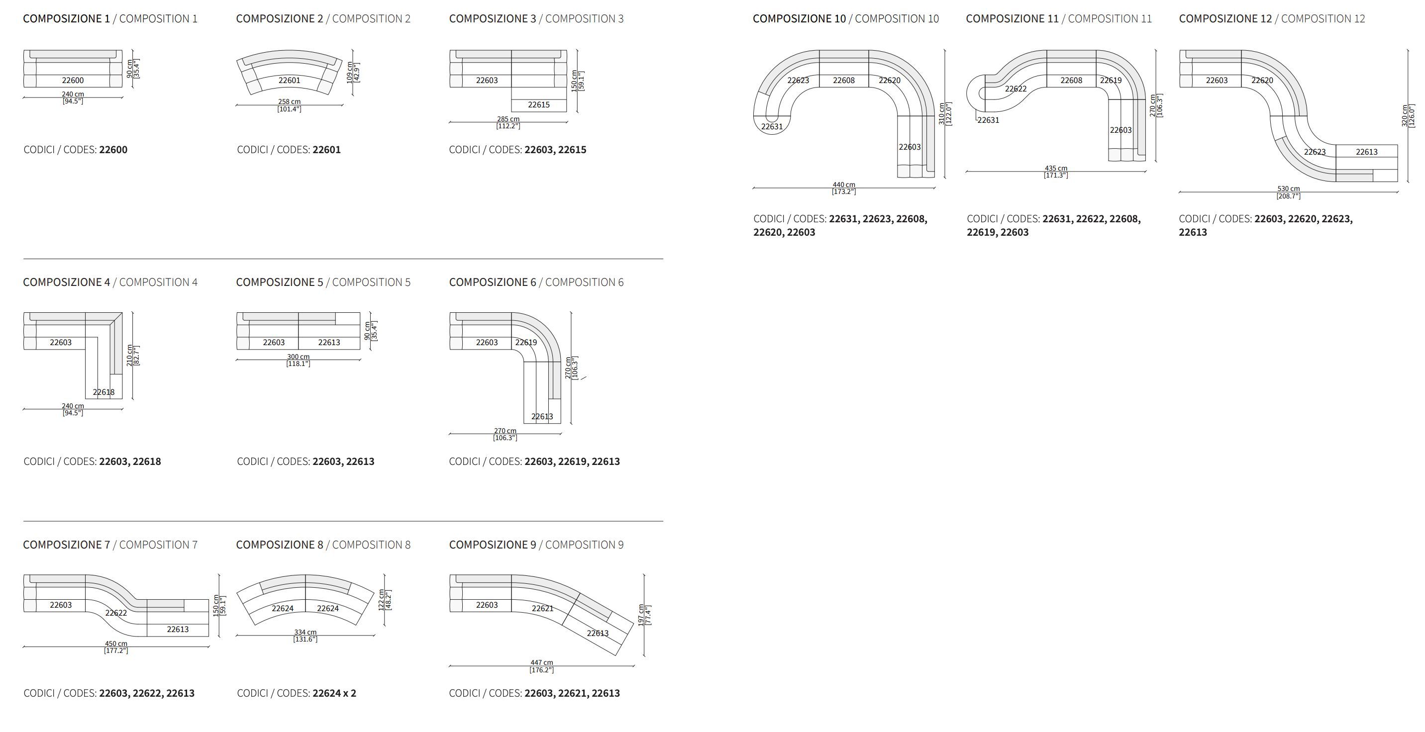 Модульный диван Frigerio PHIL ARCH-00143090 - Вид №2