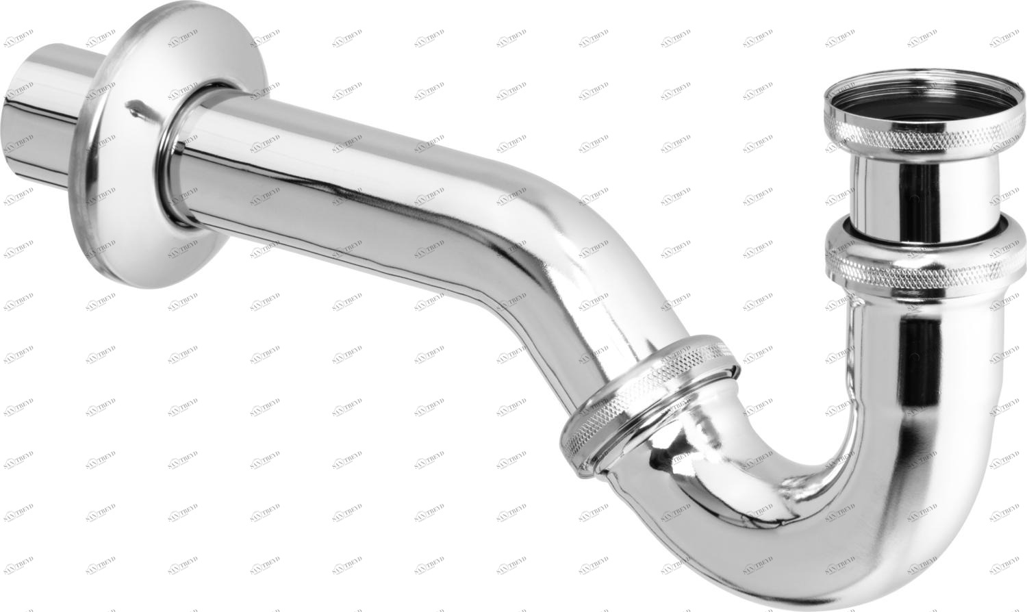 Канализационная арматура  Сифоны для умывальников и биде  Трапы для биде VIEGA 120 351 1) Модель 5535 