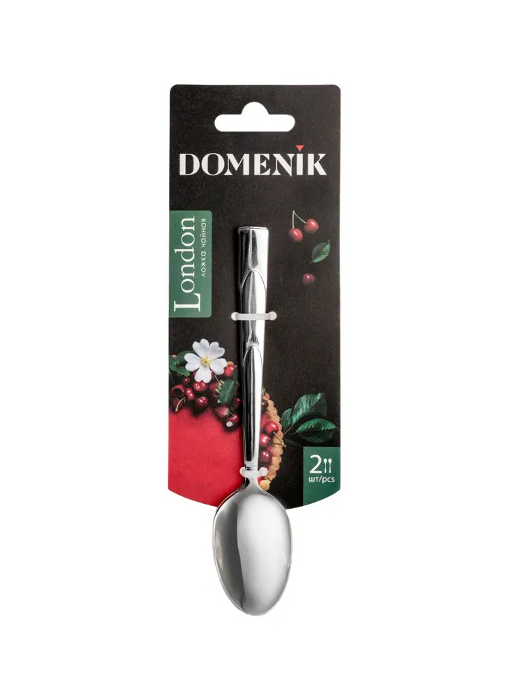91622047 Набор ложек 2 шт Domenik London DMC072 нержавеющая сталь цвет серебристый металлик STLM-0867531