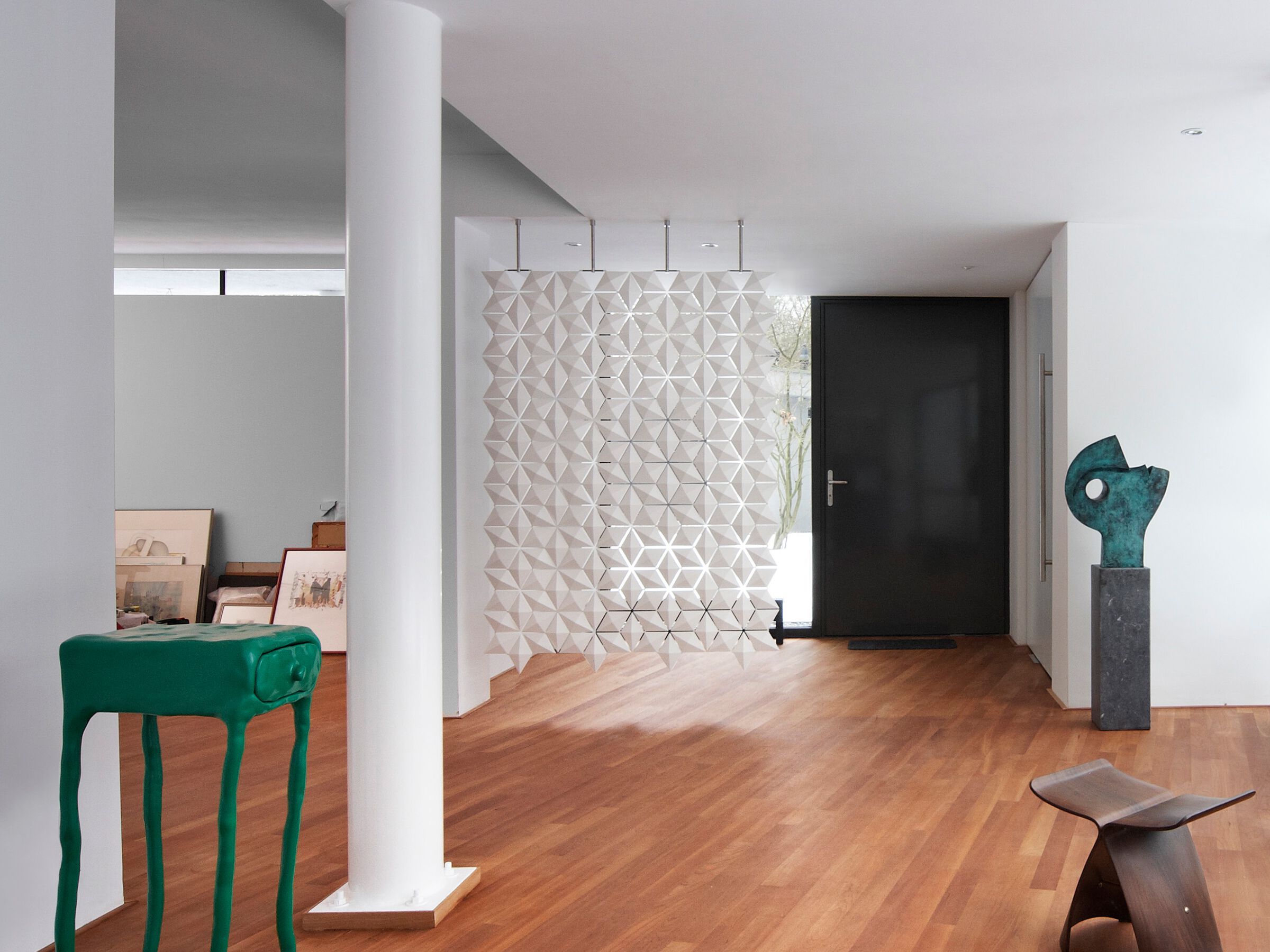 Подвесная перегородка bloomming FACET 136x187cm bianco ARCH-00004049