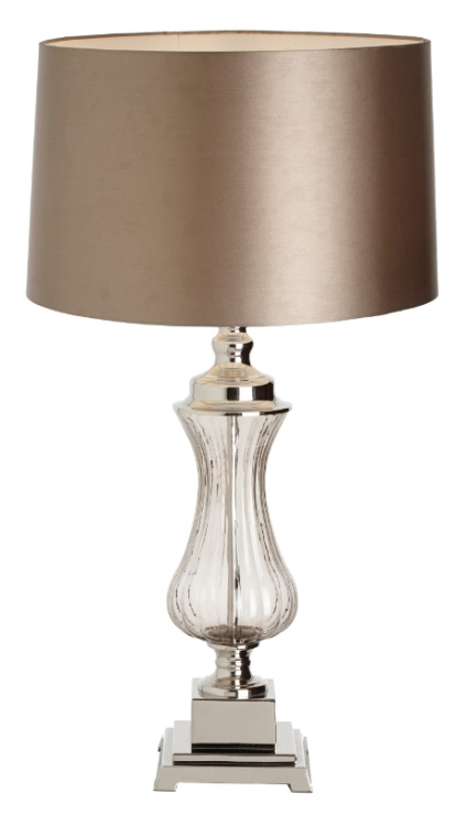 Настольная лампа Oliva 5872 PUSHA ВАЗА 061991 Золото;прозрачный  - Вид №1