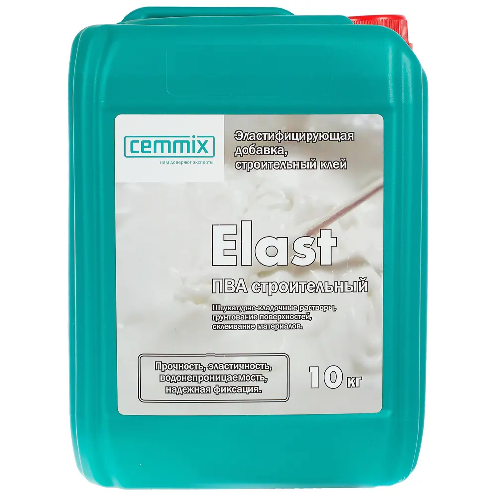 17983605 Клей ПВА строительный Elast, 10 кг STLM-1016368 CEMMIX 