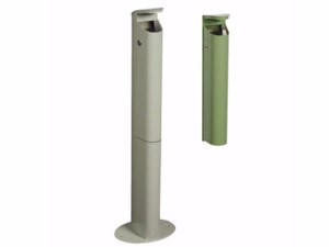 Стальная пепельница для общественных мест