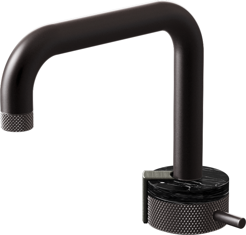 E-11500-R2MB-L2BOX-GM Однорычажный прогрессивный смеситель для раковины - излив 15,3см GRAFF MOD+