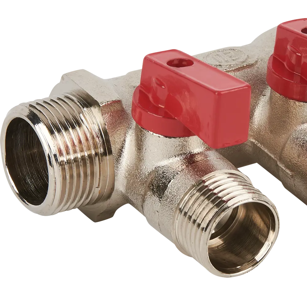 Коллектор EUROS на 2 выхода для систем отопления и водоснабжения 13594450 STLM-0805323 - Вид №1