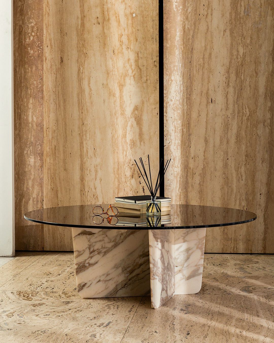 Мраморный журнальный столик Maami Home Quina ARCH-00064068 - Вид №1