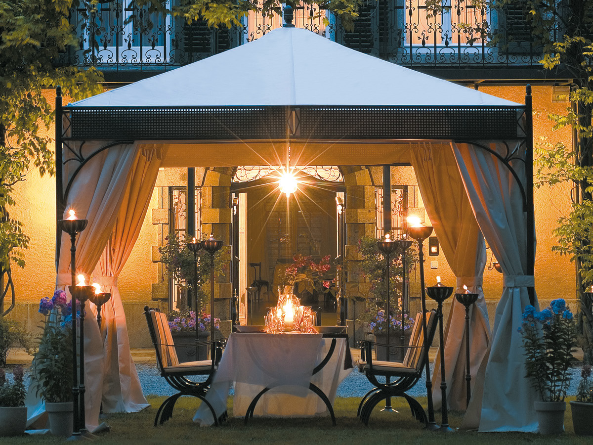 65.00.0200 Павильон Romeo Elegance Marone Antique 3,5 x 3,5 м Mbm - Вид №1