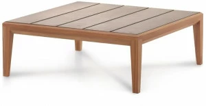 RODA Низкий садовый стол из керамогранита Teka