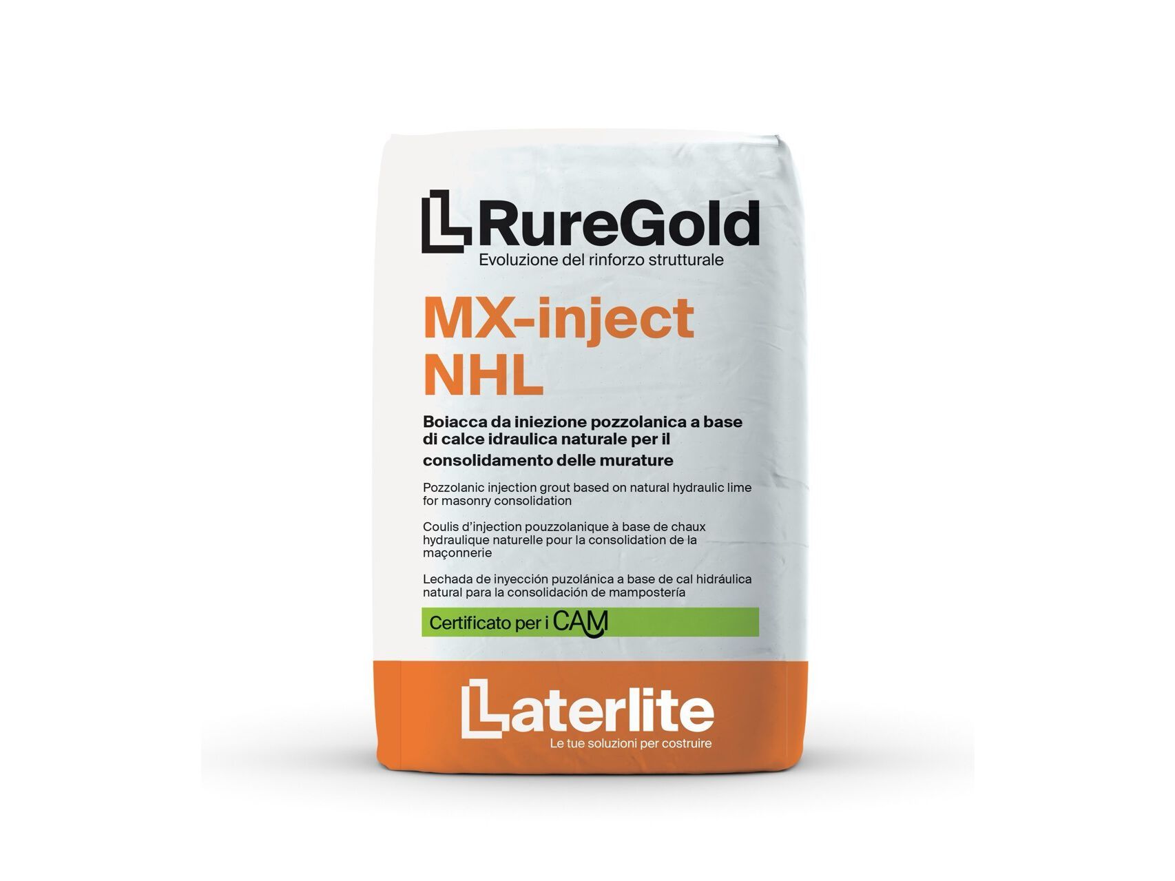 Пуццолановый раствор для инъекций RUREGOLD MX-INJECT NHL ARCH-00018147