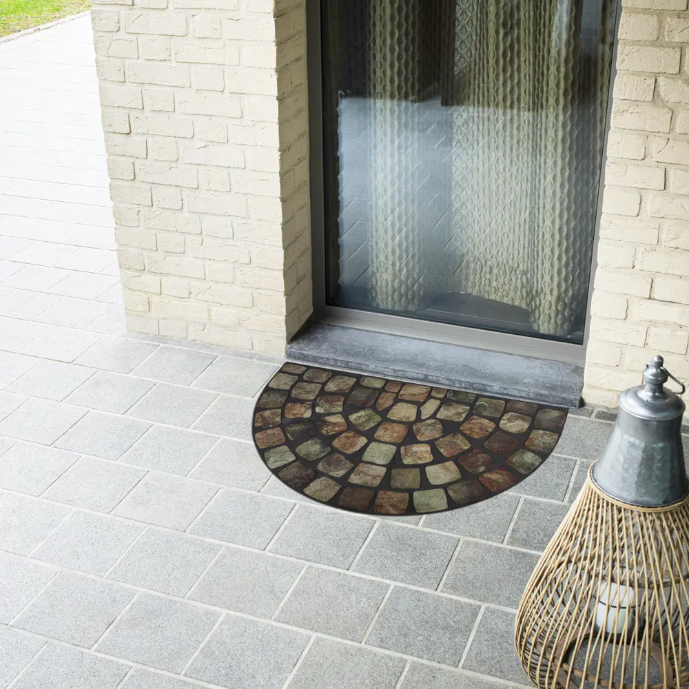 INSPIRE Door A - Полукруглый придверный коврик из переработанной резины 89091886