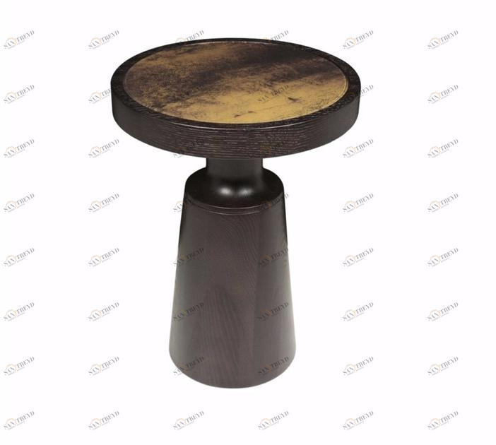 Hamilton Conte Paris Круглый сервировочный столик из массива дерева sun-id-1439492