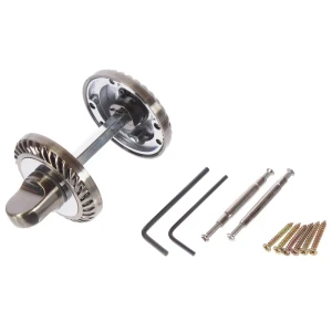 Накладка-фиксатор для дверей Palladium D 3 BK ЦАМ цвет античная бронза