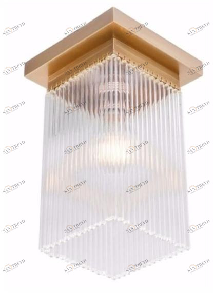 Patinas Lighting Стеклянный потолочный светильник ручной работы Monaco sun-id-1376402