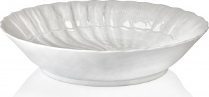 93186 Meissen Салатник круглый 30см "Лебединый сервиз" (белый рельеф) Фарфор