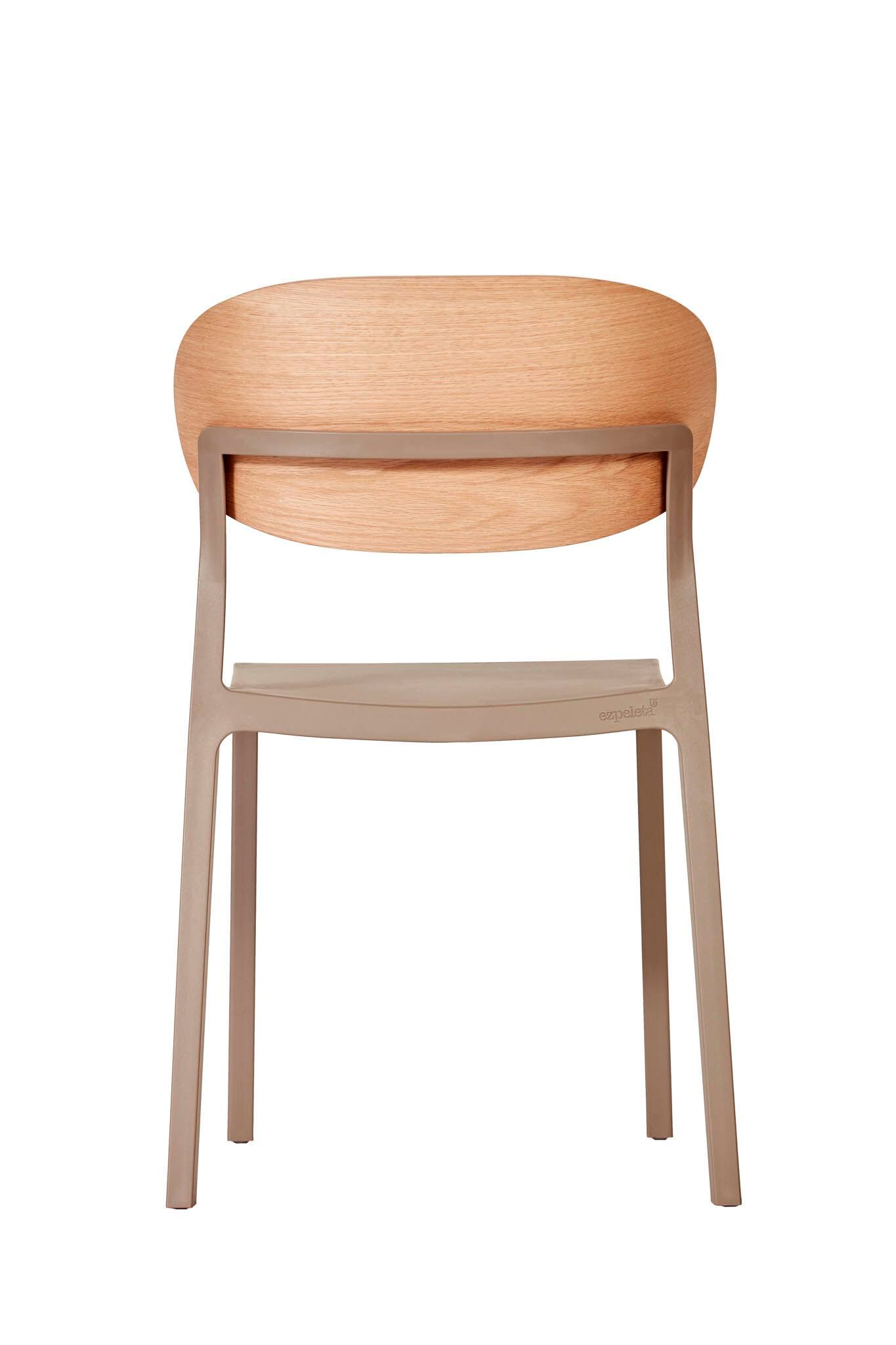 Садовый стул из полипропилена с деревянной спинкой Ezpeleta BAKE WOOD ARCH-00073360 - Вид №16